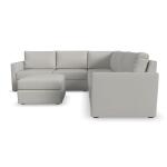 Flex 5-Seat Sectional with Standard Arm and Ottoman by homestyles