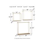Efharis Wall Shelf (Set of 3) - Image 4
