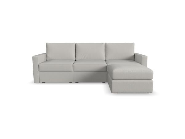 Flex Sofa with Standard Arm and Ottoman by homestyles