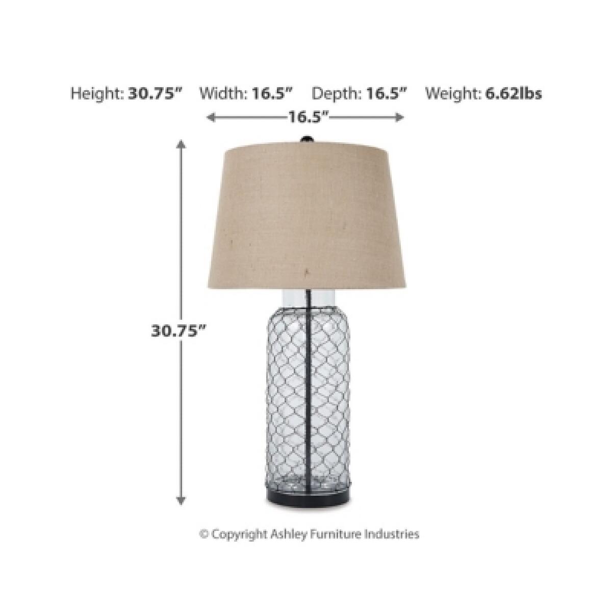 Sharmayne Table Lamp - Image 5