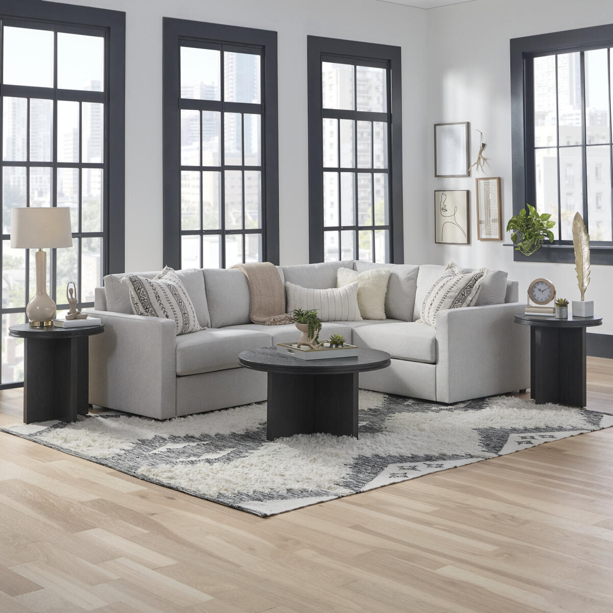 Flex 4-Seat Sectional with Standard Arm by homestyles - Image 3