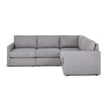 Flex 4-Seat Sectional with Narrow Arm by homestyles