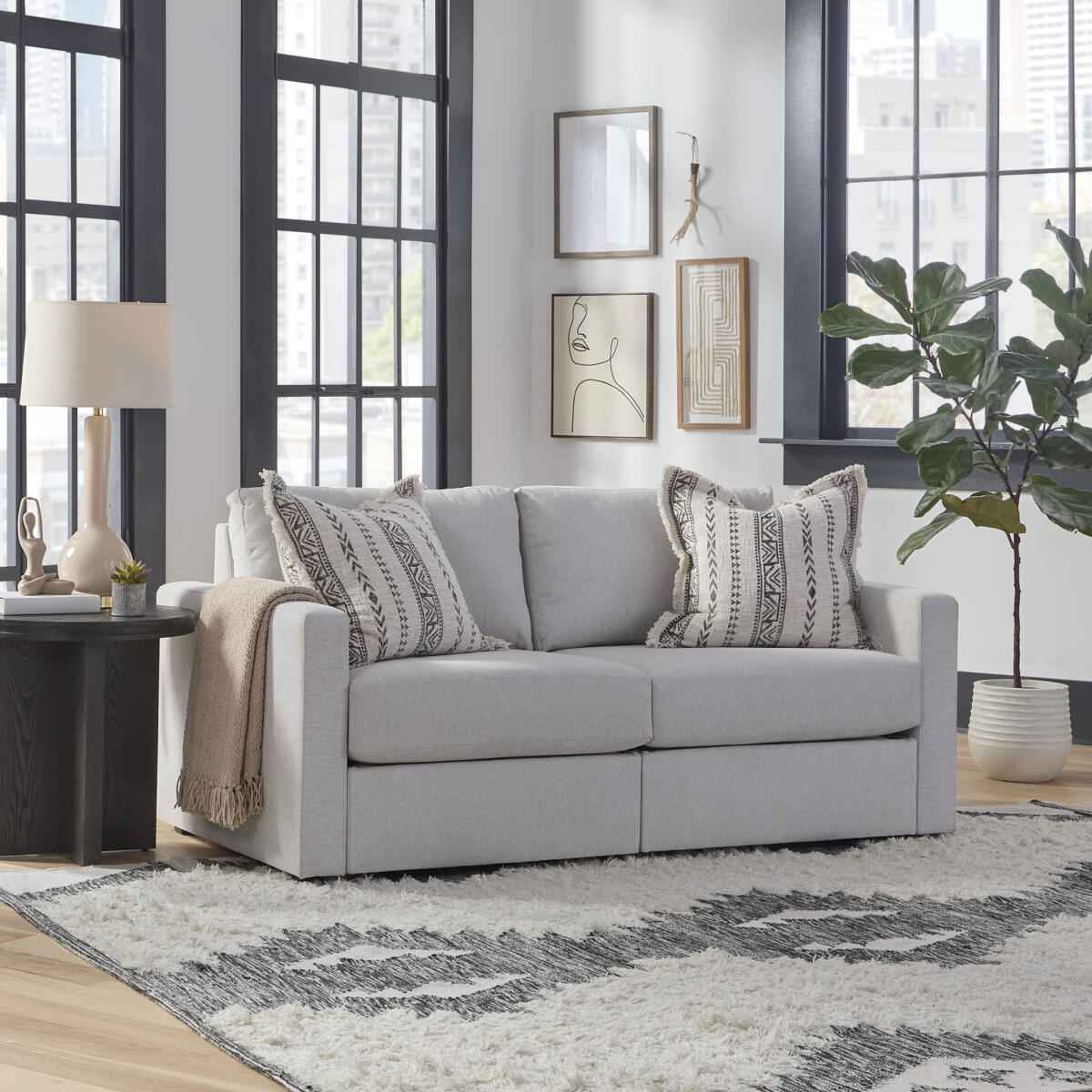 Flex Loveseat with Standard Arm by homestyles - Image 3