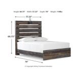 Drystan Full Panel Bed - Image 4