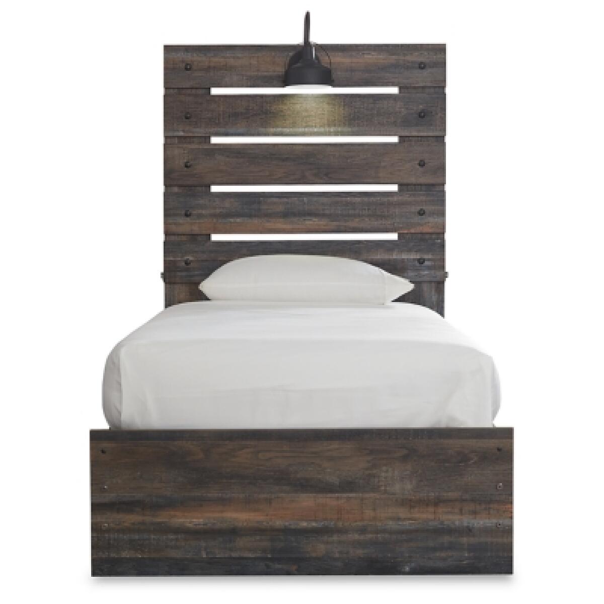 Drystan Twin Panel Bed with 4 Storage Drawers - Image 4