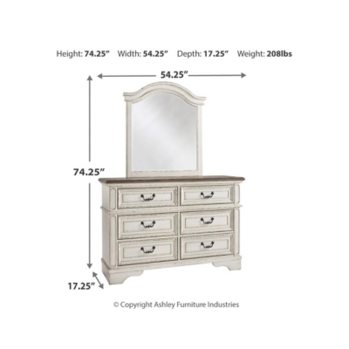 Realyn Dresser and Mirror - Image 5