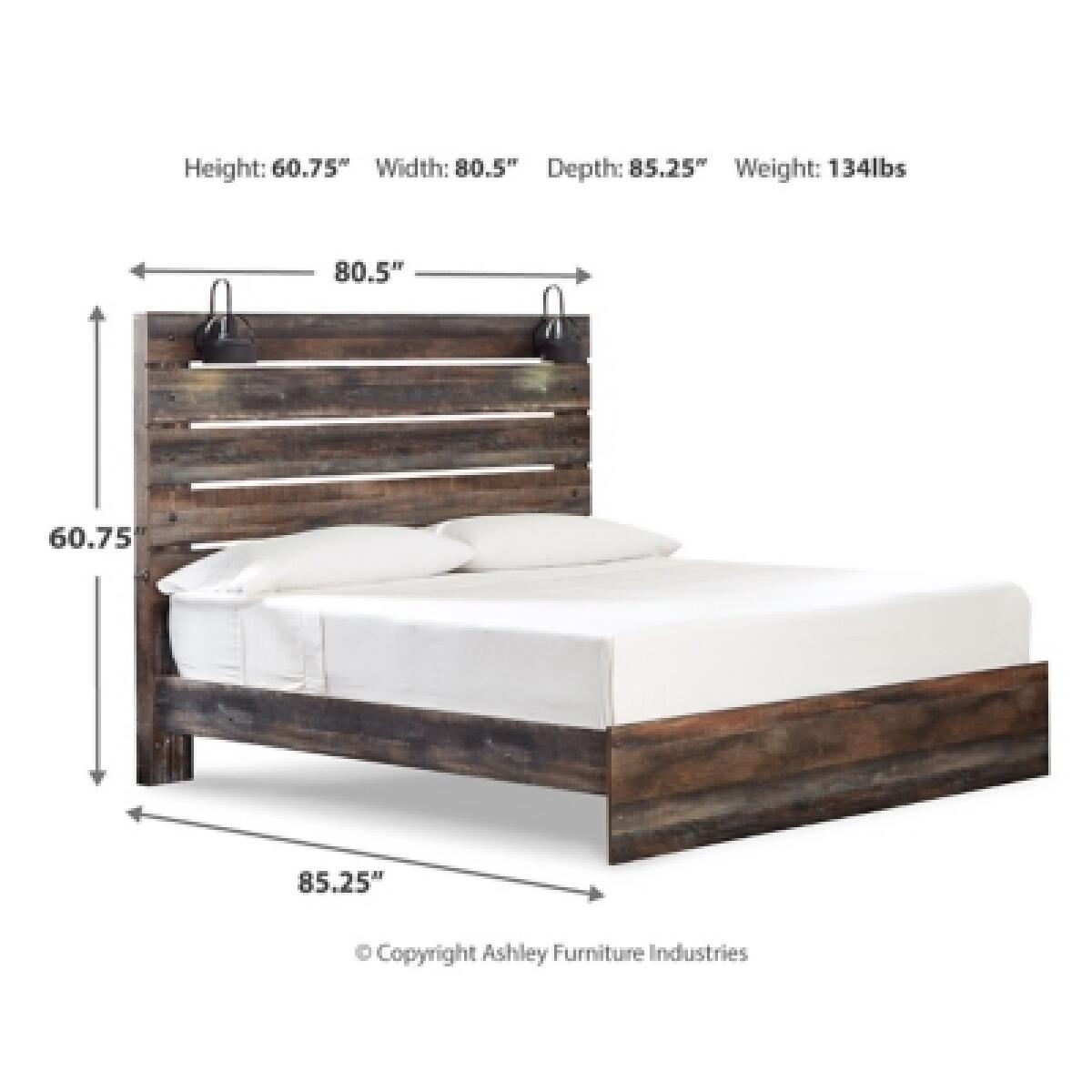 Drystan King Panel Bed - Image 5
