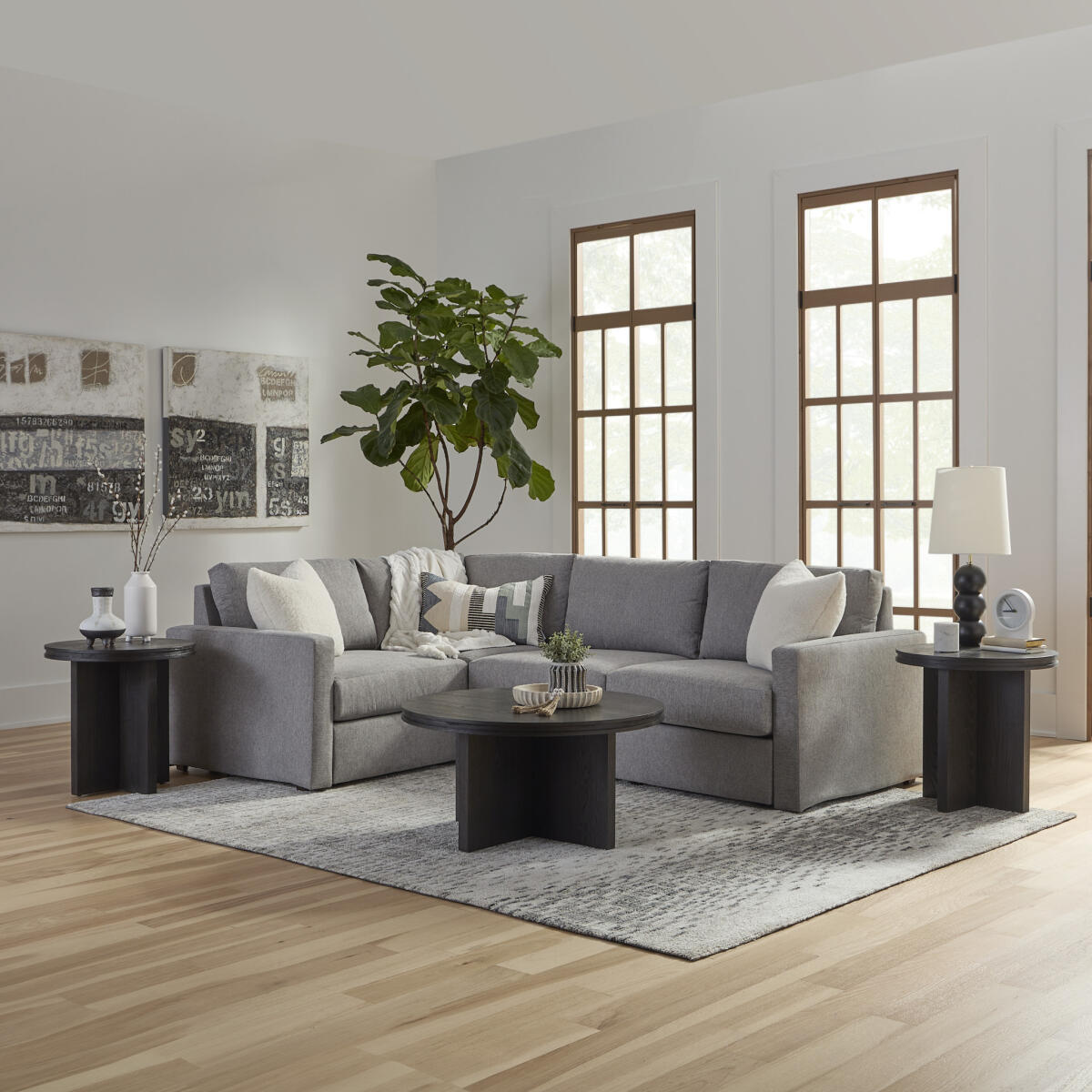 Flex 4-Seat Sectional with Standard Arm by homestyles - Image 3