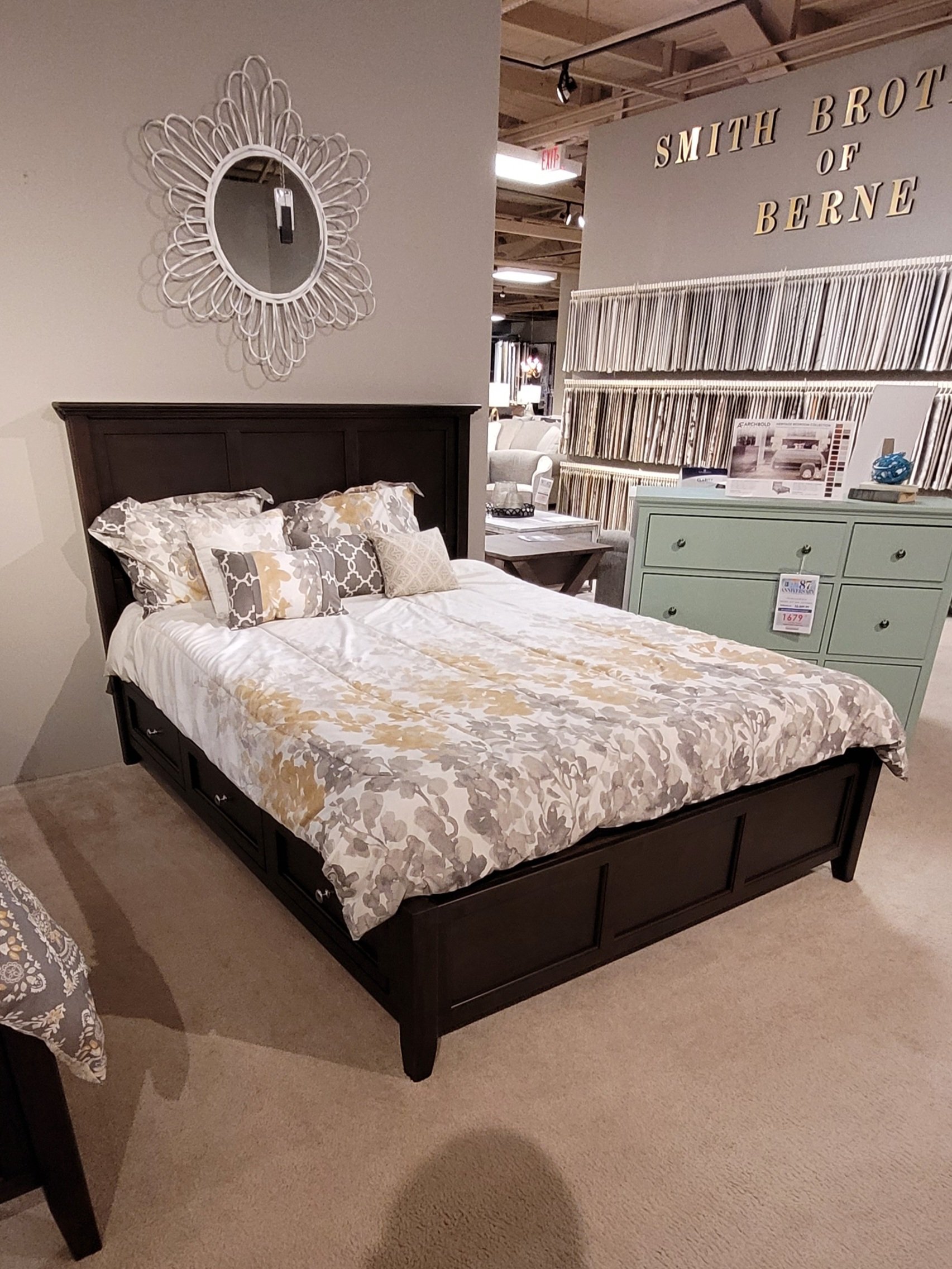 Whittier Wood Petite Queen Storage Bed